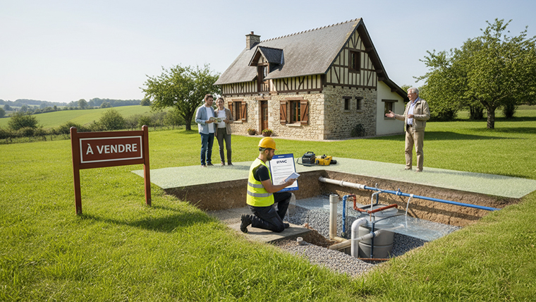 Fosse septique : obligations lors de la vente