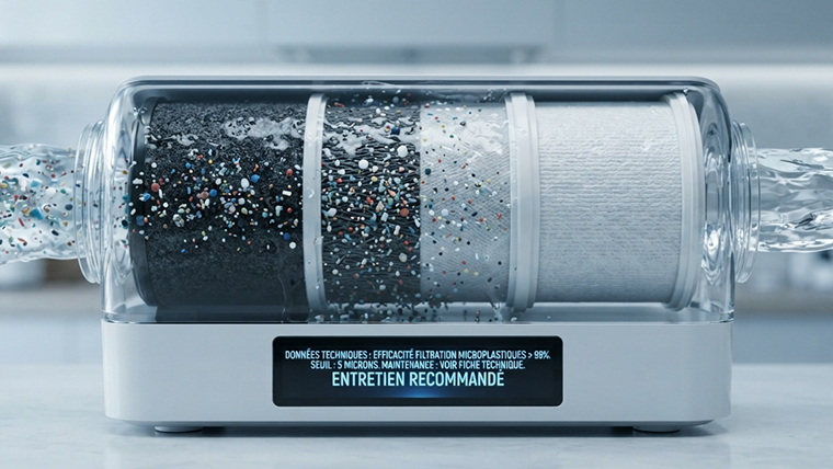Filtration microplastiques eau : que choisir ?